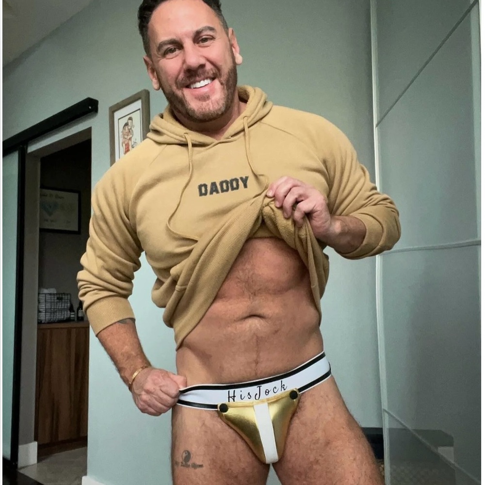 His Jock Armor Jock - Gold large